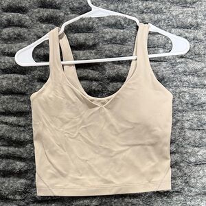 lululemon athletica Cream Tank Top